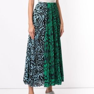 Solace London Nyomi Pleated Midi Skirt UK 6 US 2